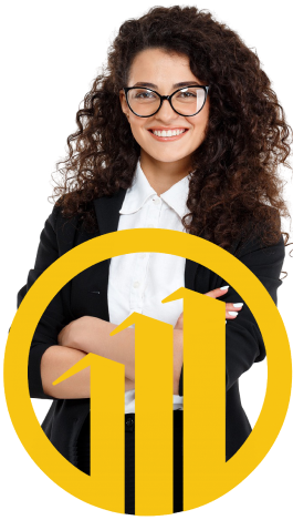 Consultora da PRS atendendo empresa com suporte contábil humanizado